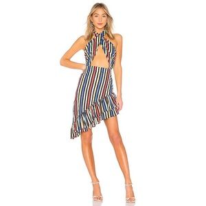 House of Harlow 1960 Freya Dress in Colmar Stripe